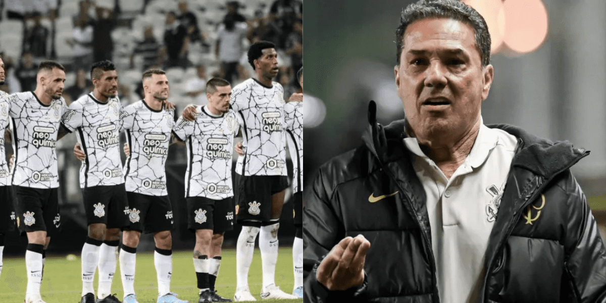 Corinthians sofre para segurar estrelas e lida com novo desfalque após decisão de Luxa (Reprodução/Montagem TV Foco)