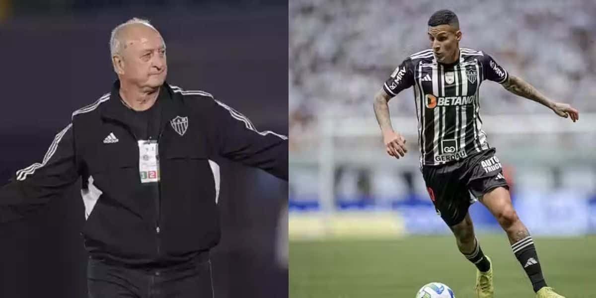 Felipão e Guilherme Arana (Reprodução - Internet)