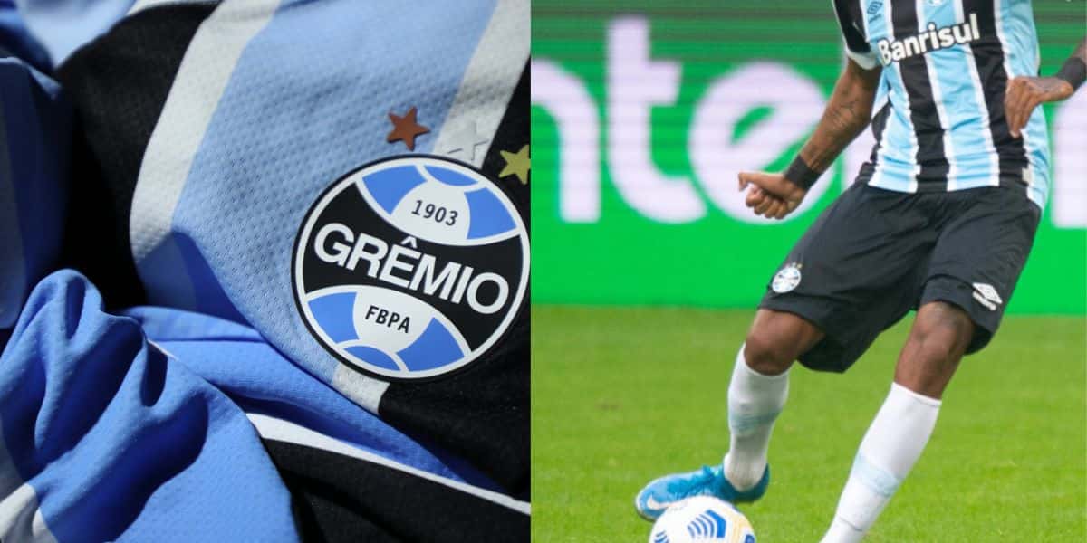 Grêmio e Jean Pyerre (Reprodução- Internet)