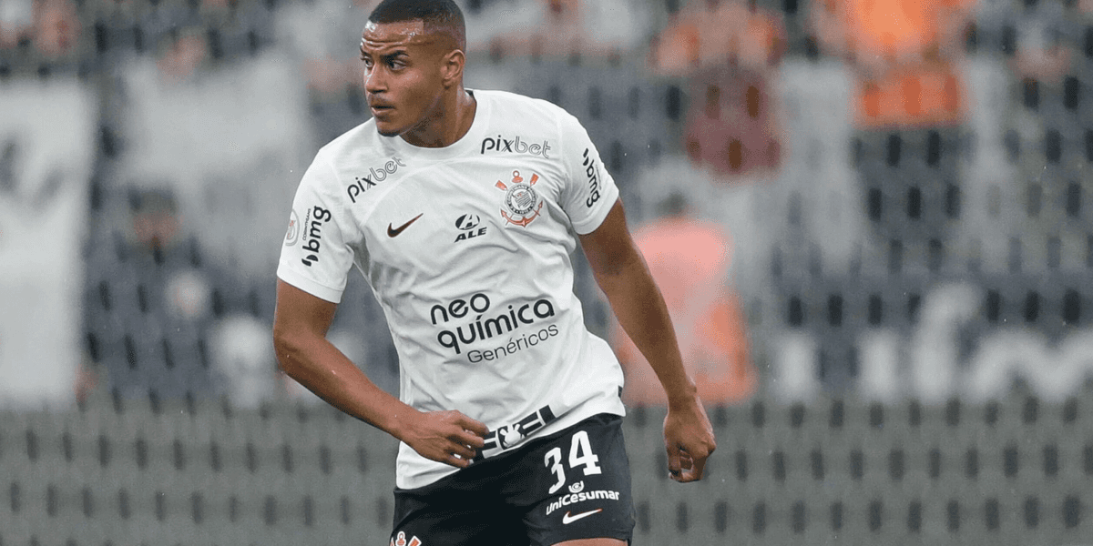 Jogador Murilo no Corinthians (Foto: reprodução, Globo Esporte)