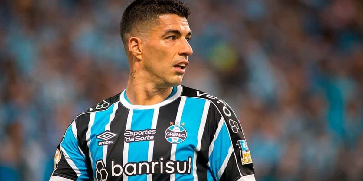 Suárez no Grêmio - Foto Internet