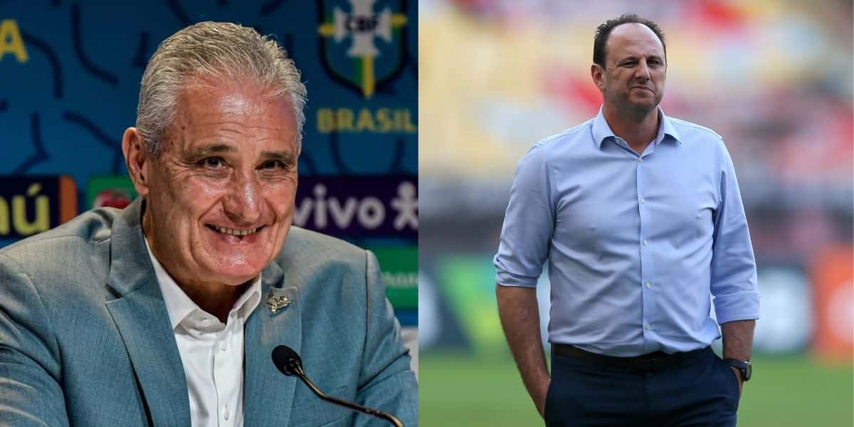 Tite e Rogério Ceni (Reprodução - Internet)