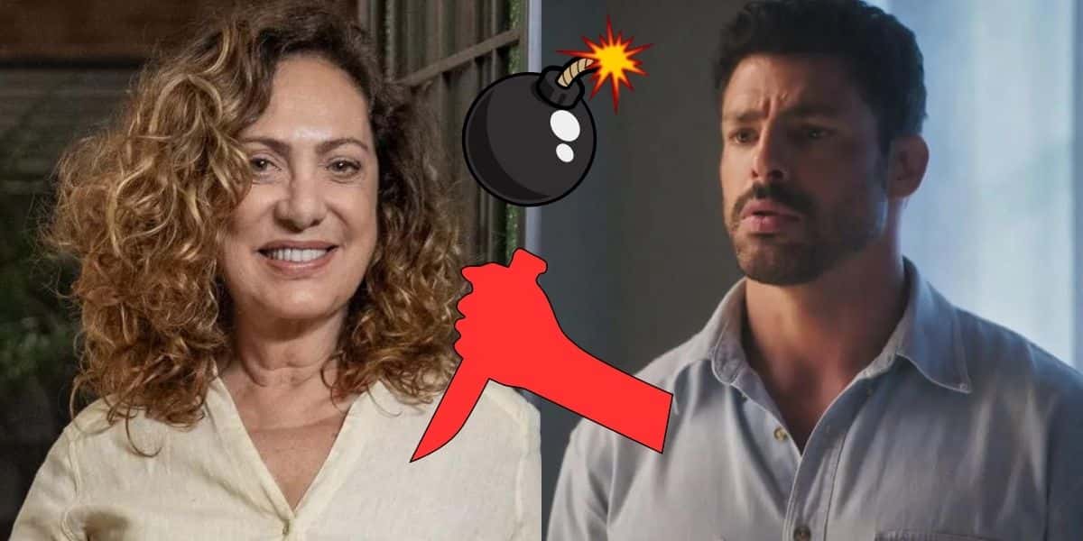 Agatha e Caio em Terra e Paixão. Foto: Reprodução/Internet