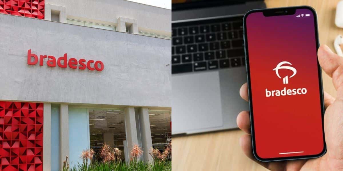 Fachada do banco Bradesco (Foto: Reprodução / Internet)