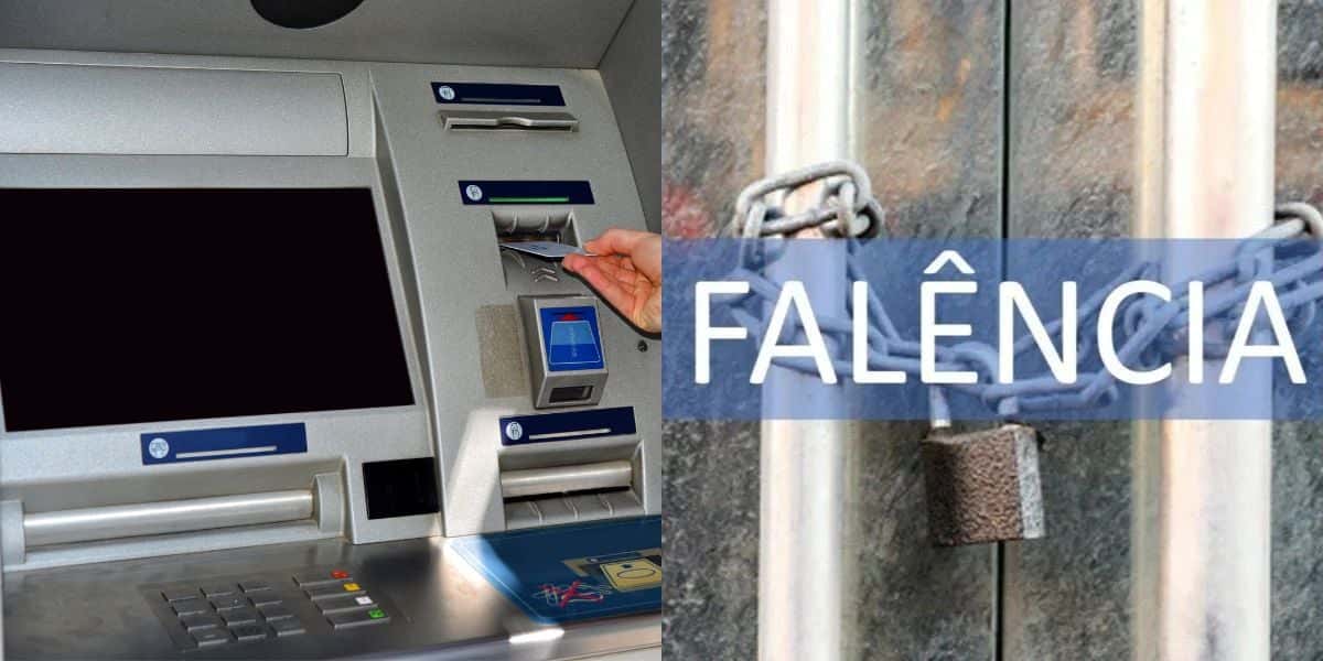 Falência de bancos (Reprodução: Montagem TV Foco)