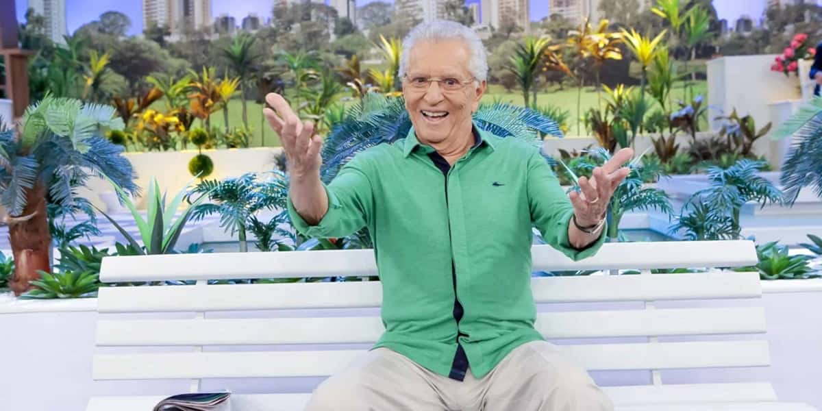 Junto com Eliana, Celso Portiolli, Ratinho e Raul Gil, o comediante Carlos Alberto de Nóbrega integra o time de estrelas do canal de Silvio Santos (Foto: Divulgação / SBT)