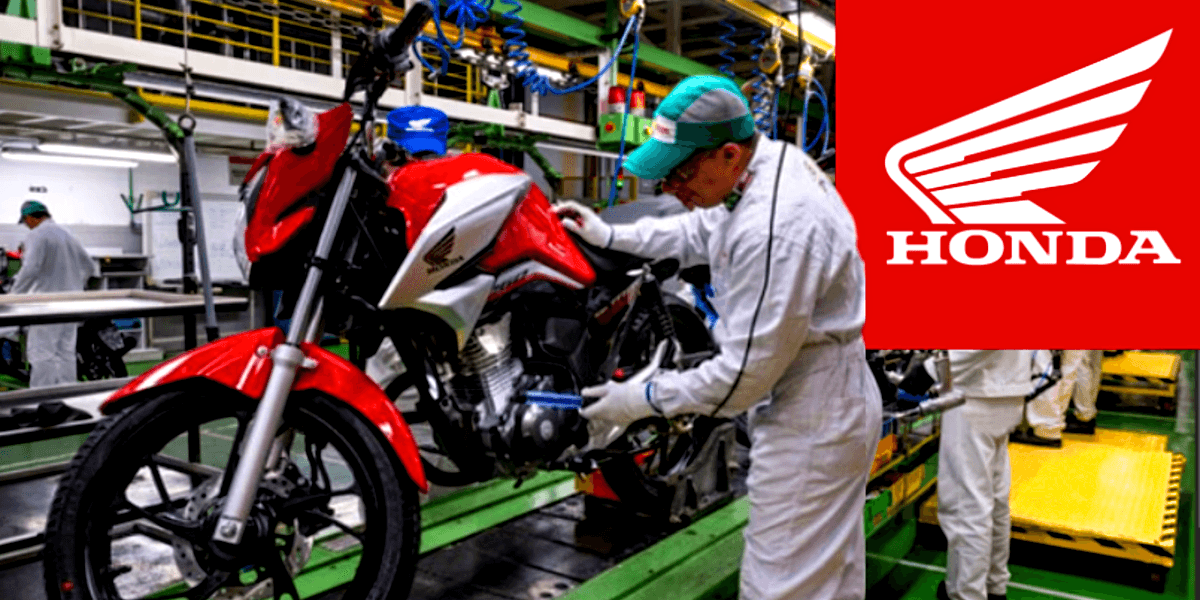 Honda no ano de 2021 precisou suspender as suas atividades (Foto Reprodução/Montagem/Tv Foco)