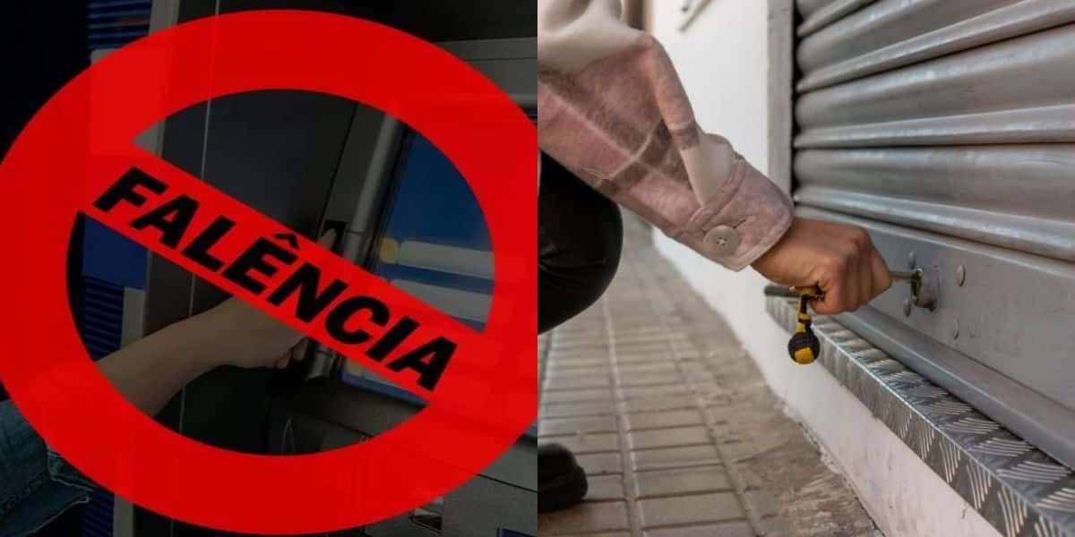 Falência de dois bancos em país e clientes em alerta (Reprodução: Montagem TV Foco)