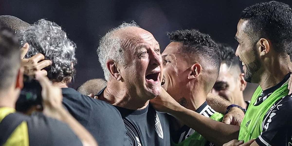 Luiz Felipe Scolari, o Felipão, é técnico do Atlético Mineiro - Foto: Reprodução/internet