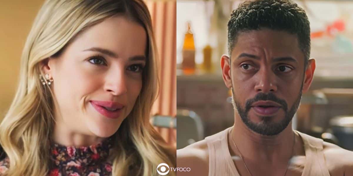 Graça e Jonatas em cenas de Terra e Paixão (Foto: Reprodução / Globo)