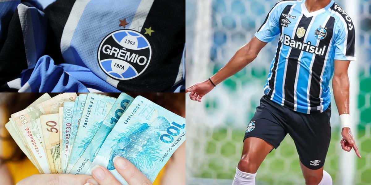 Time europeu está levando estrela do Grêmio por 50 milhões (Reprodução: Montagem TV Foco)
