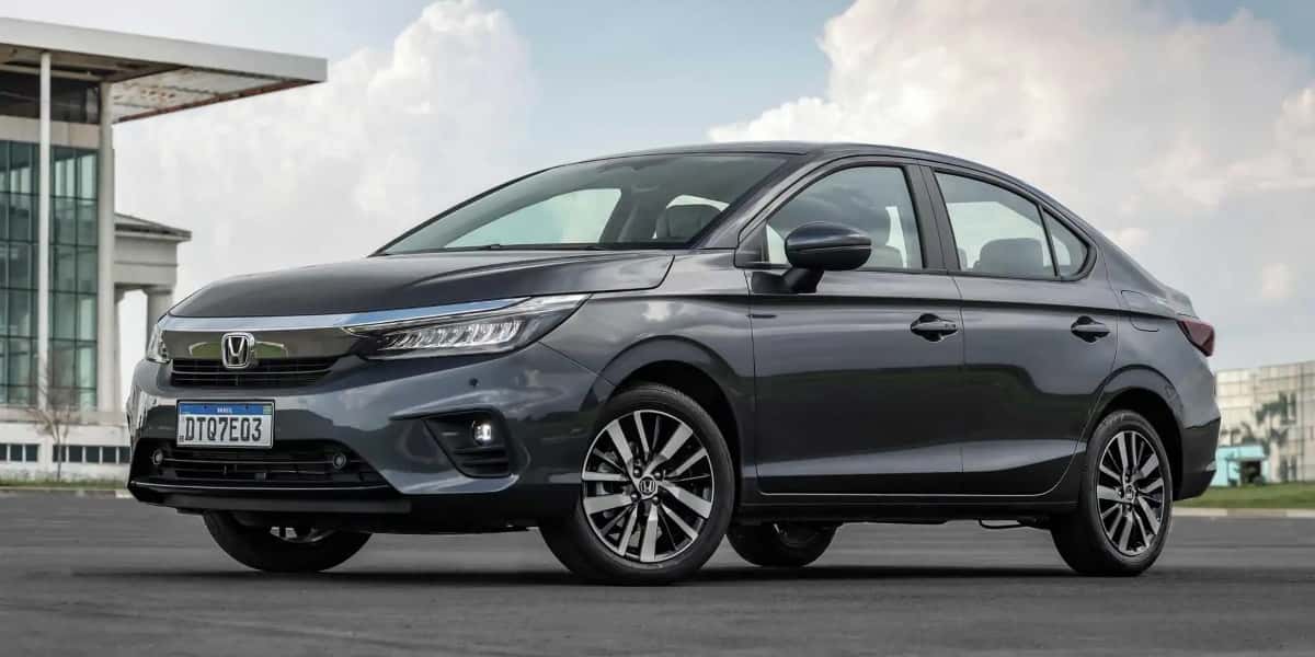 Novo City 2024 na versão sedã (Foto: Divulgação/Honda)