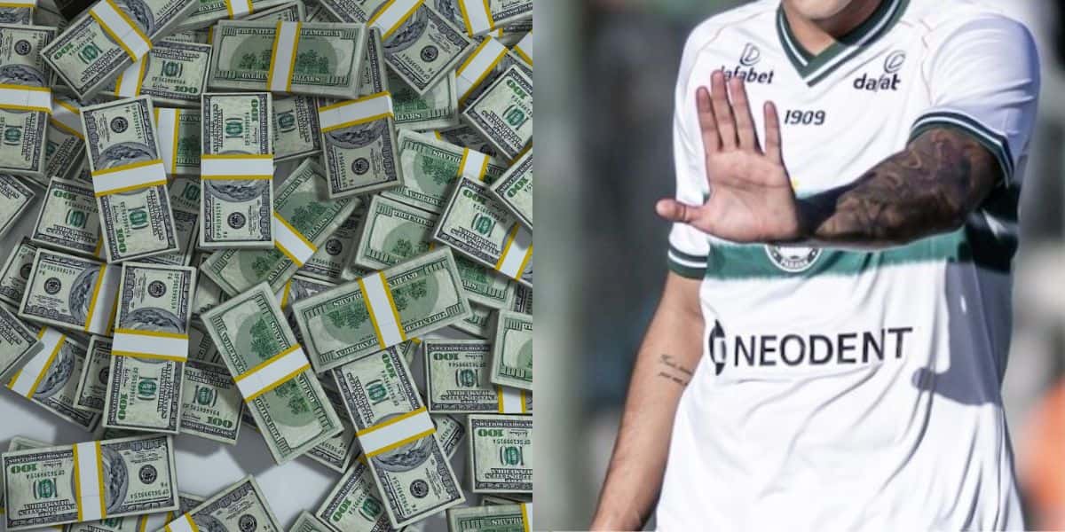 Thiago Dombroski, grande promessa do Coritiba - Montagem Tv Foco