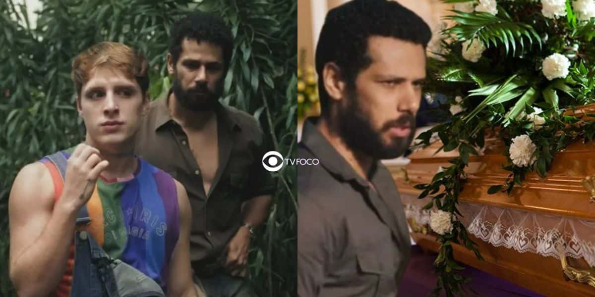 Kelvin se vinga e Ramiro mata sem dó em Terra e Paixão (Foto: Reprodução / Globo / Montagem TV Foco)