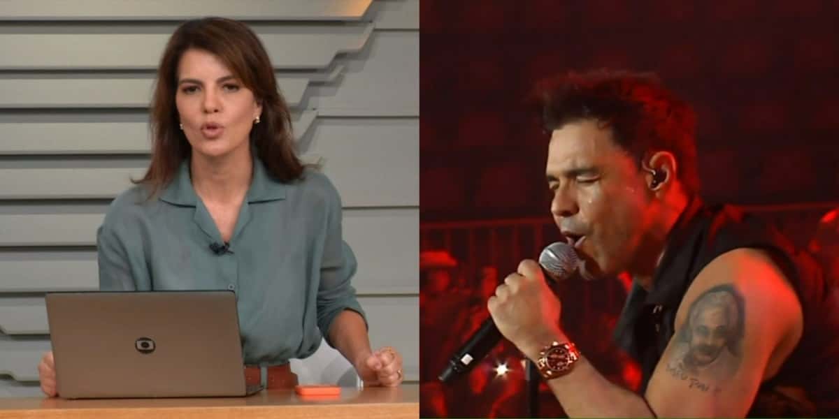 Mariana Gross deu notícia sobre Zezé Di Camargo no "Bom Dia Brasil" (Foto: Reprodução/TV Globo)