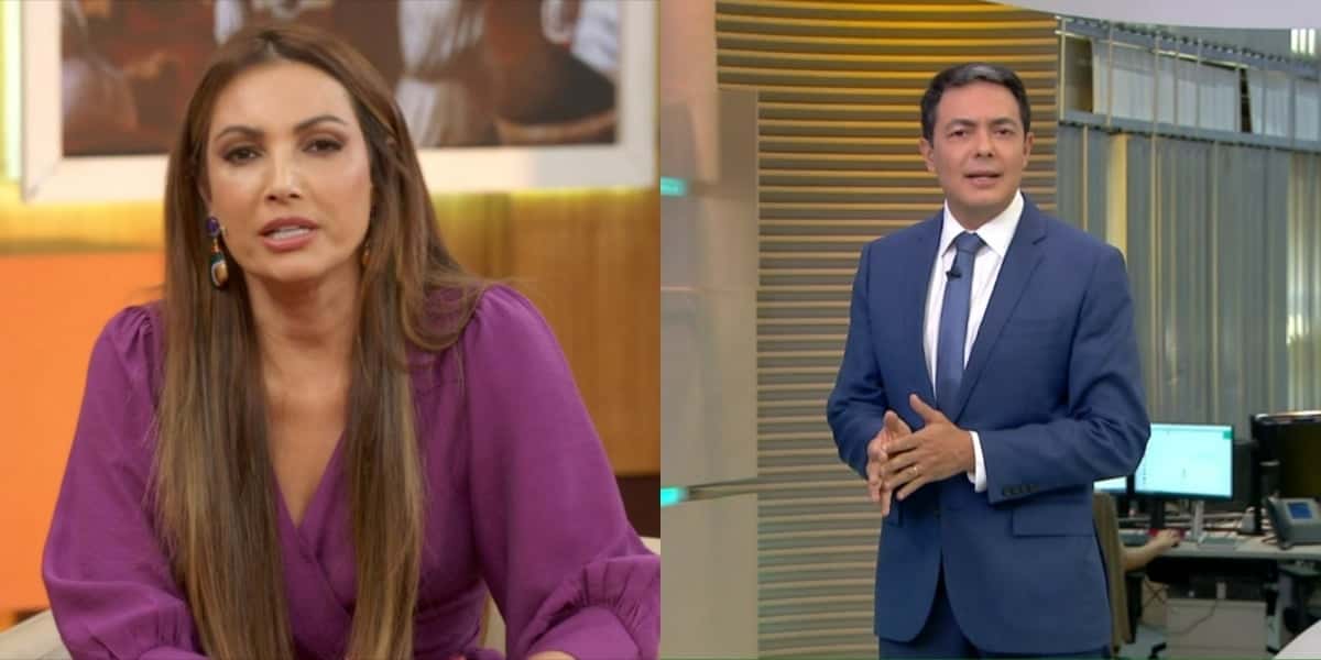 Patrícia Poeta abriu espaço para Alan Severiano no "Encontro" (Foto: Reprodução/TV Globo)