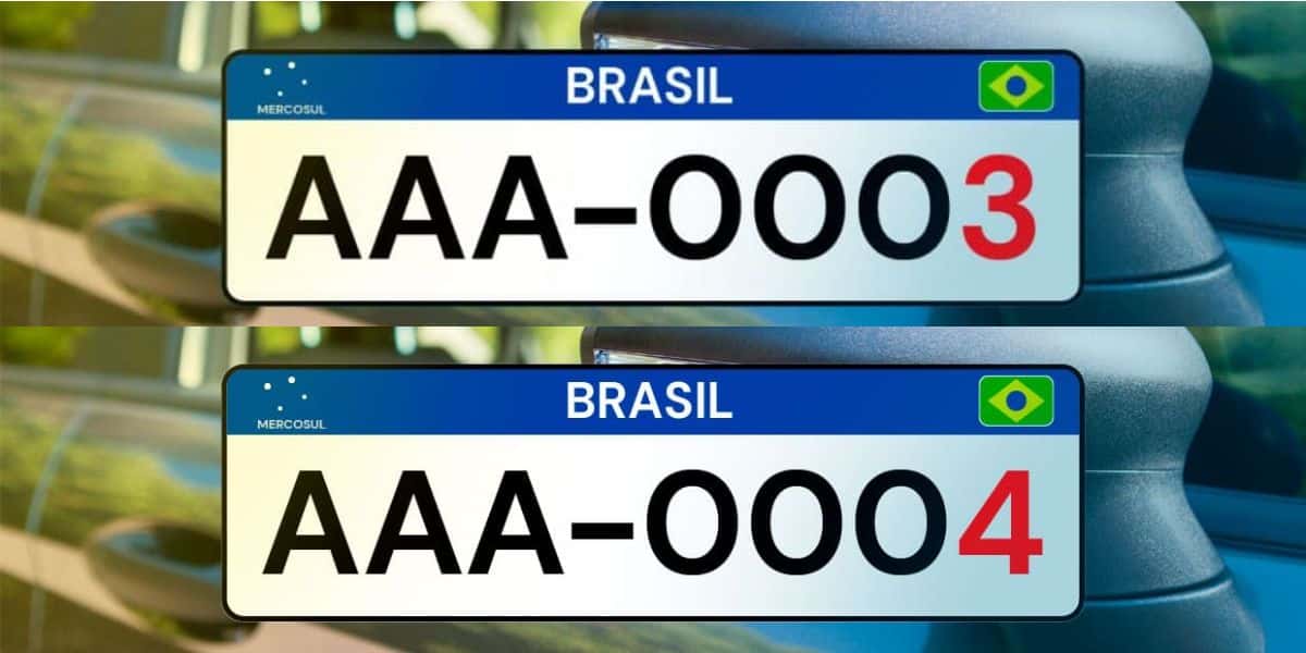 Alerta do IPVA para quem tem veículo placa final 3 e 4 (Reprodução: Montagem TV Foco)