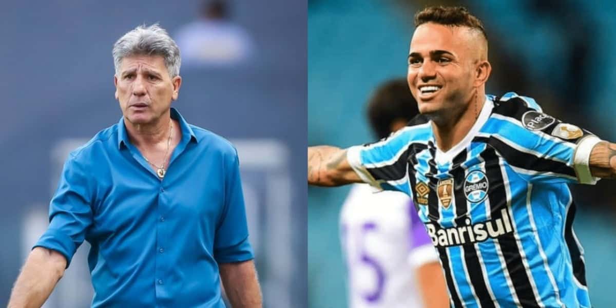 Renato Gaúcho e Luan - Foto: Reprodução/Internet