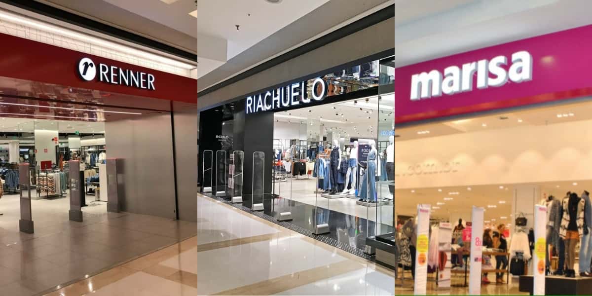 Renner, Riachuelo e Marisa lutam contra rivais (Foto: Reprodução/Shopping Ibirapuera/Poder360)
