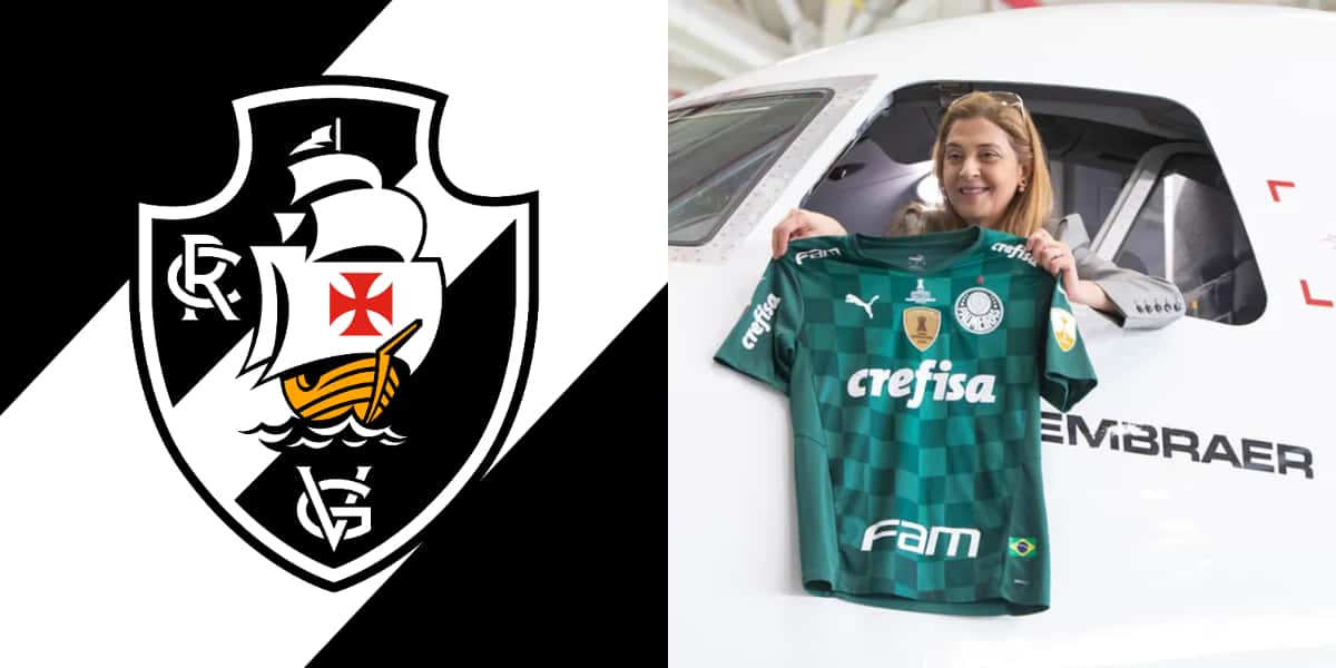 Vasco teve ajuda de avião de Leila Pereira (Foto: Divulgação)