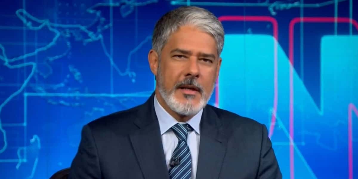 William Bonner garantiu ótima audiência com o "Jornal Nacional" (Foto: Reprodução/TV Globo)