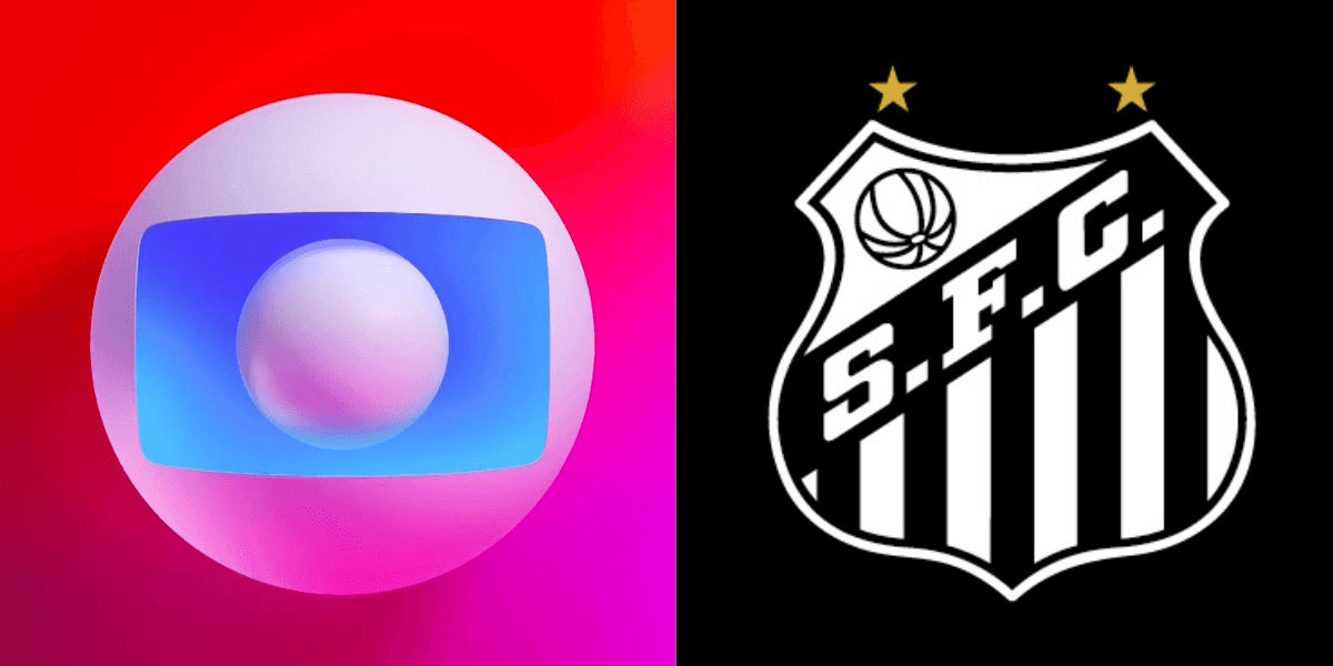 Âncora paralisa jornal da Globo e confirma reforço no Santos (Reprodução/Montagem TV Foco)
