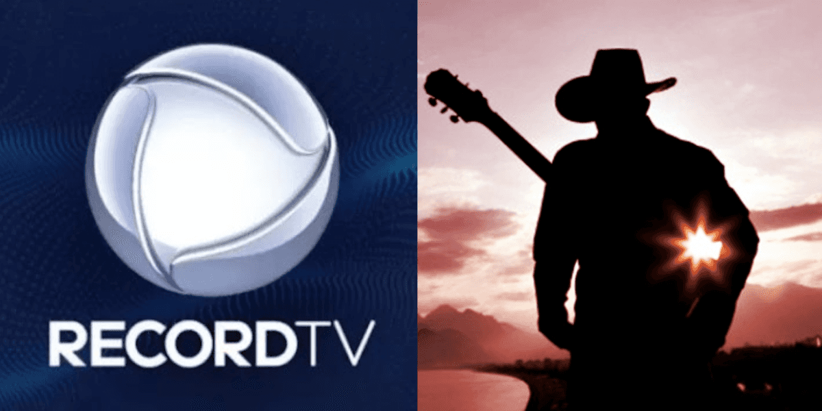 Record paralisa com notícia de sertanejo e confirma assassinato (Reprodução/Montagem TV Foco)