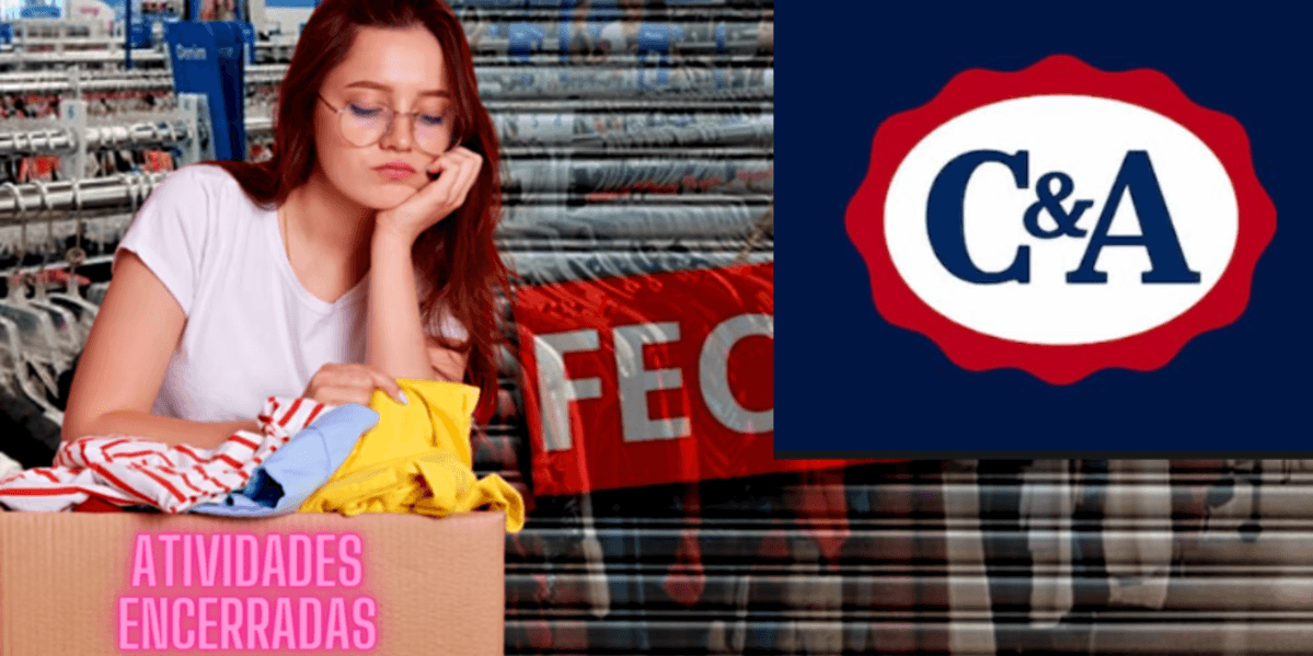 C&A anunciou o fim das atividades de uma de suas unidades localizada em shopping gigante brasileiro (Foto Reprodução/Montagem/Tv Foco)