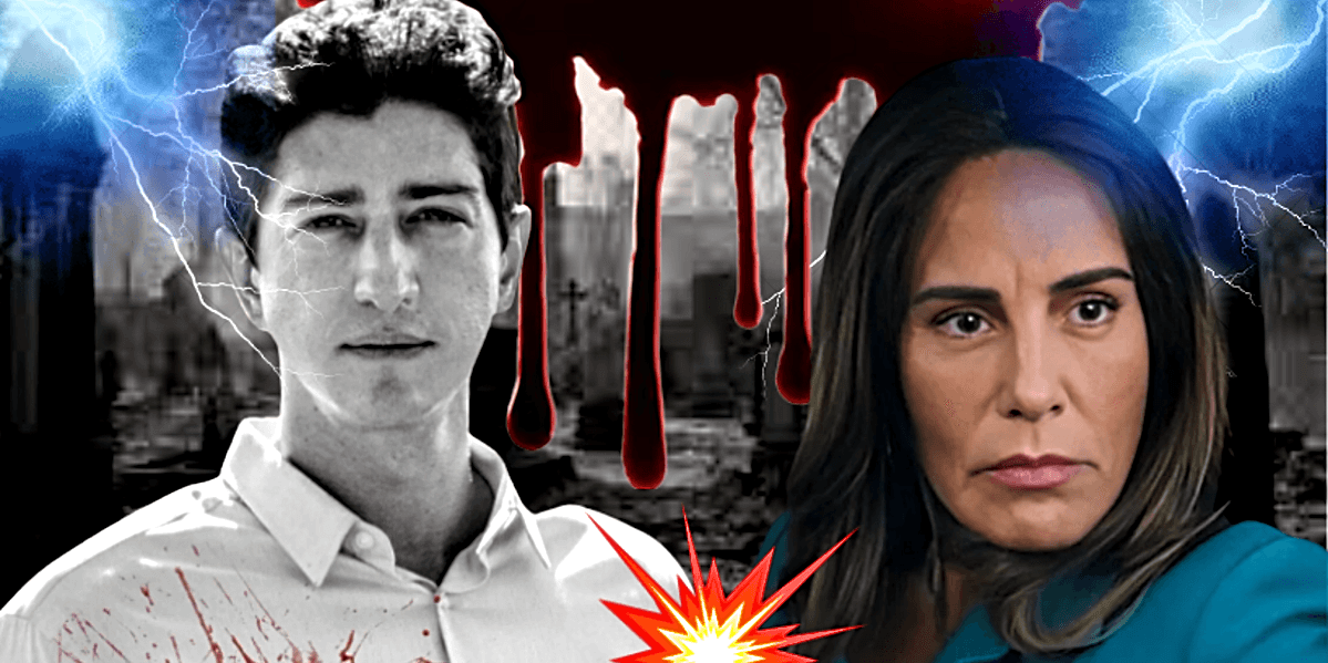 "Fantasma" de Daniel pode ser o cúmplice de Irene em planos sórdidos e macabros, em "Terra e Paixão", novela da Globo (Foto Reprodução/Montagem/TV Foco)