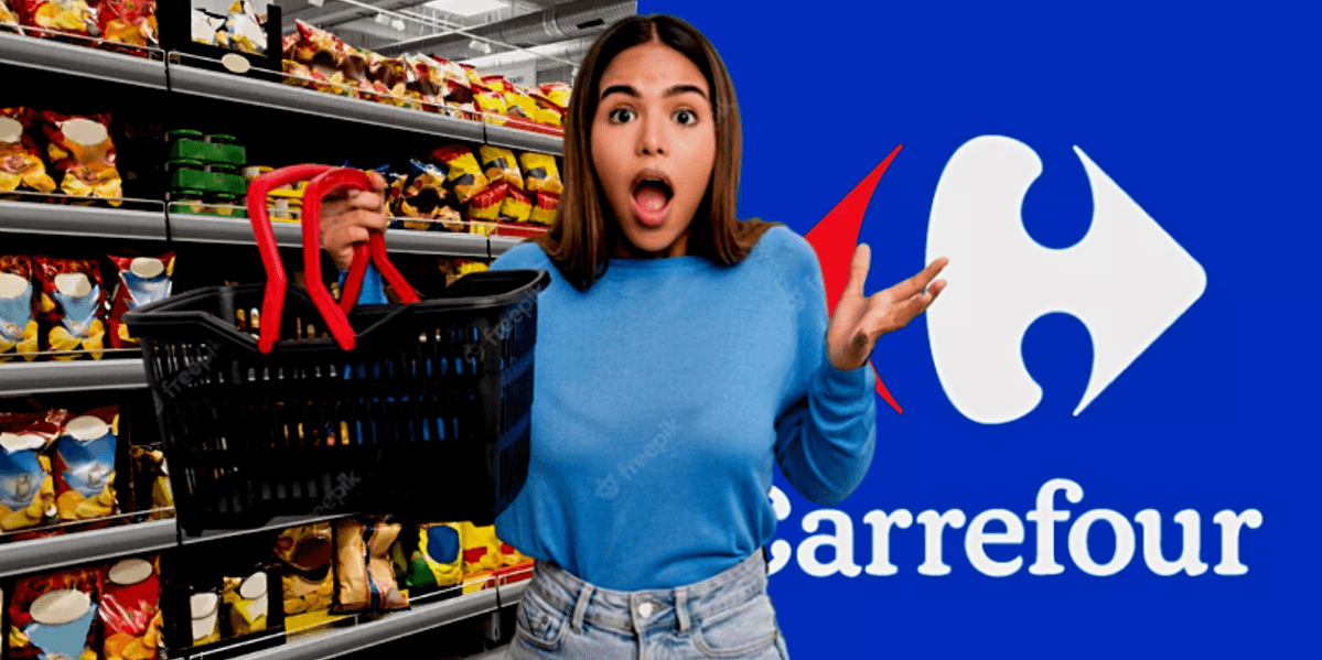 Carrefour emite alerta sobre produtos e alimentos nas prateleiras causando choque em consumidores (Foto Reprodução/Montagem/Tv Foco)