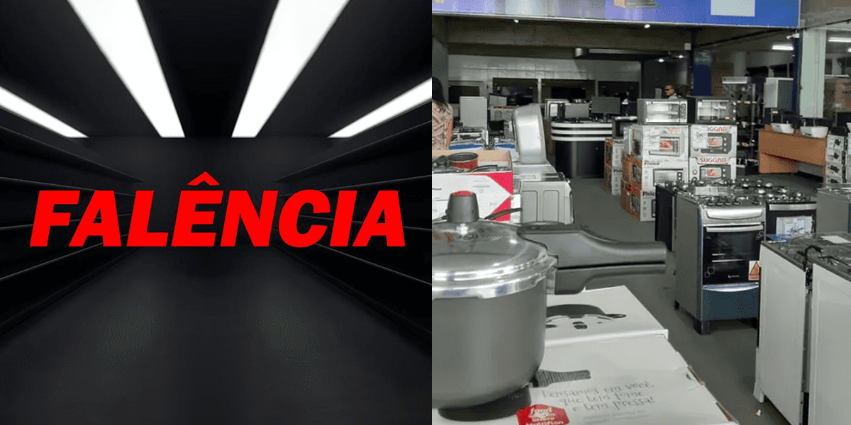 Falência de empresa de eletrodomésticos (Foto: Montagem, TV Foco)