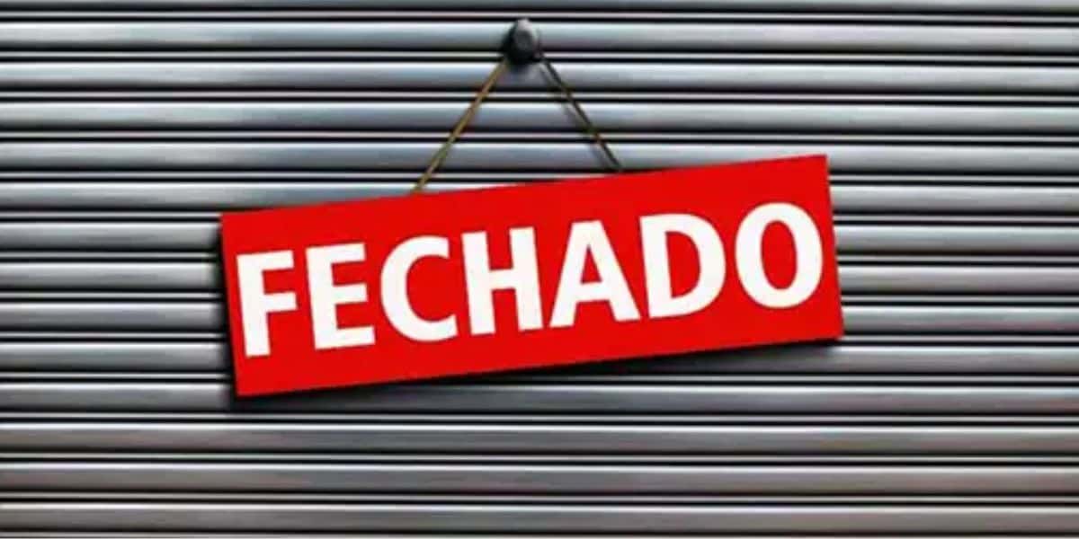 Loja fechada (Foto: Reprodução / Internet)