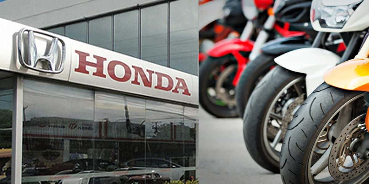 Unidade da Honda e motos (Fotos: Reproduções / Internet / Canva)