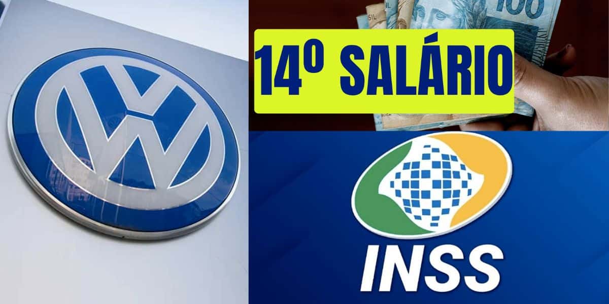 Volkswagen, INSS e 14º salário (Fotos: Reproduções / Internet)
