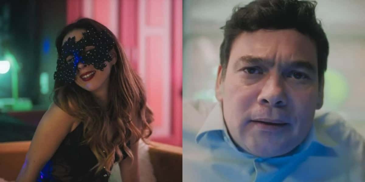 Anely (Tata Werneck) dará baile em Tadeu (Claudio Gabriel) em "Terra e Paixão" (Foto: Reprodução/TV Globo)