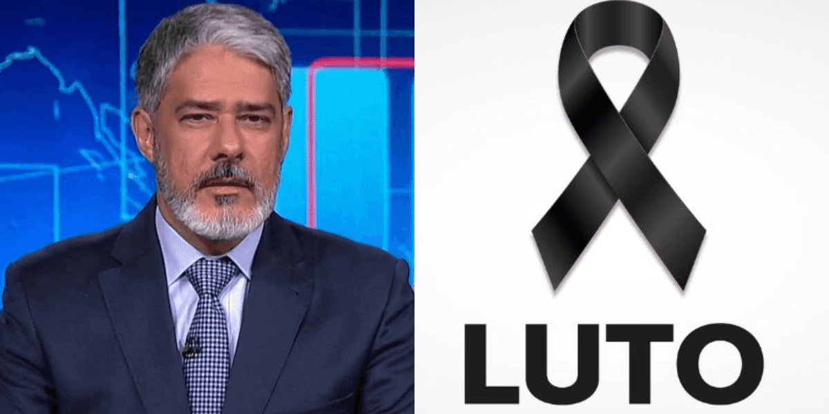 Bonner confirmou morte no Jornal Nacional. Foto: Reprodução/Internet