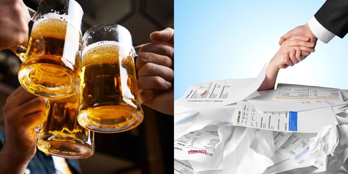 Marca de cerveja em recuperação judicial (Reprodução: Montagem TV Foco)