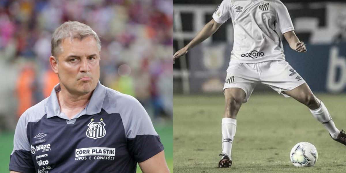 Aguirre perde titular oficial no Santos (Reprodução: Montagem TV Foco)
