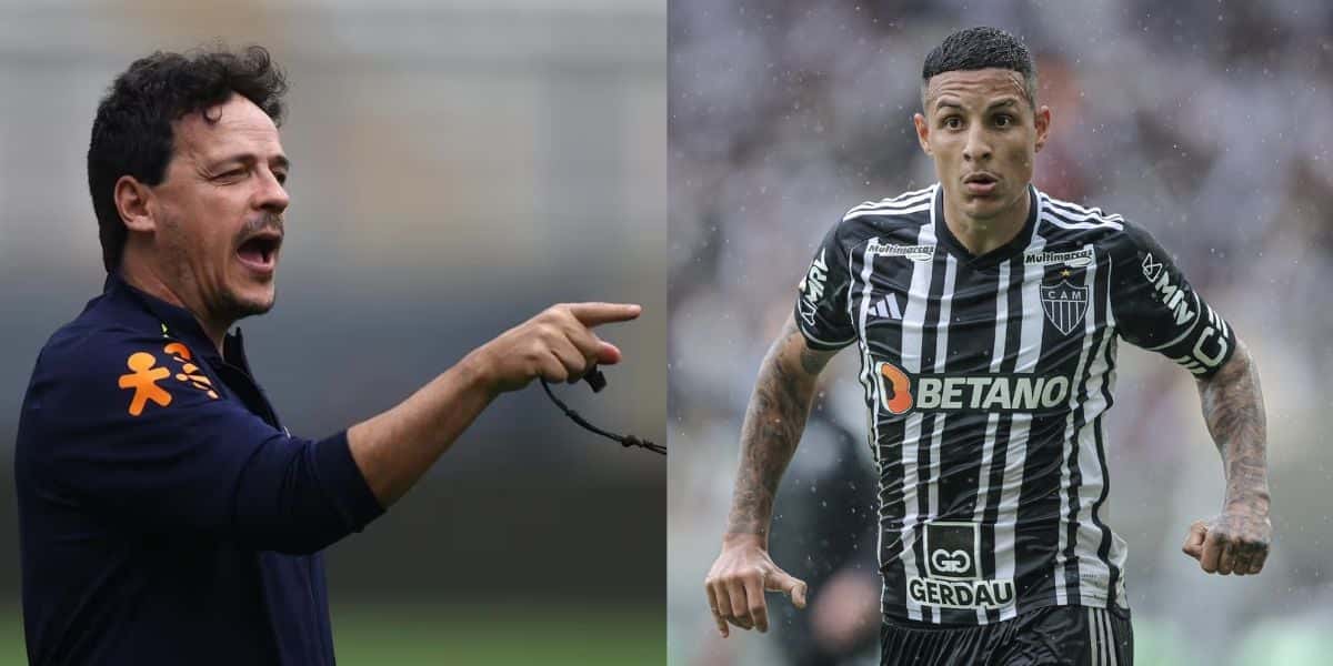 Diniz exige e Atlético Mineiro libera Guilherme Arana (Reprodução: Montagem TV Foco)