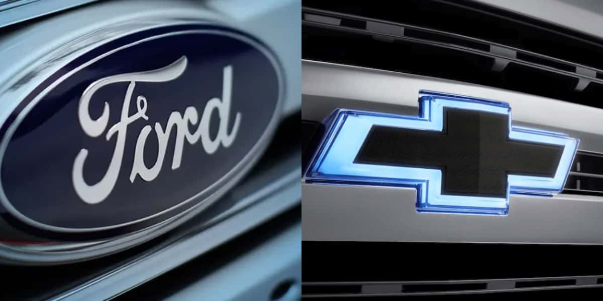 Ford e Chevrolet (Foto: Divulgação)