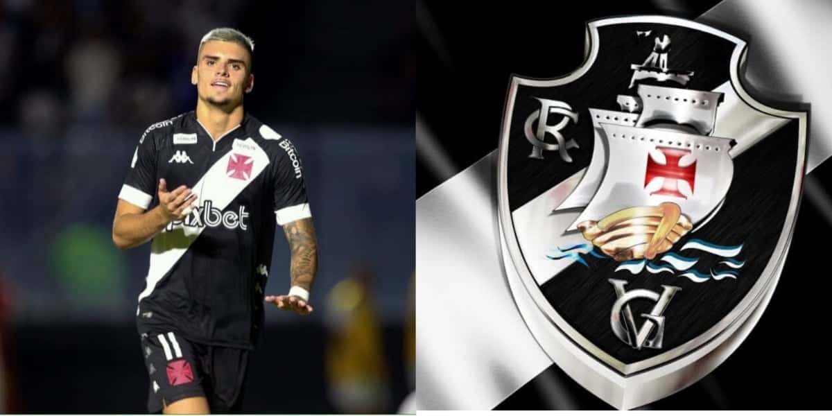 Gabriel Pec no Vasco - (Foto: Instagram)