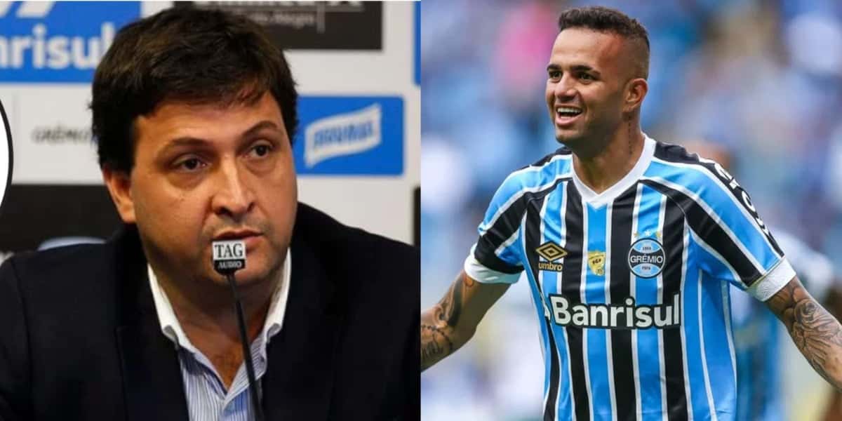 Guerra e Luan, do Grêmio - Foto: Reprodução/Internet