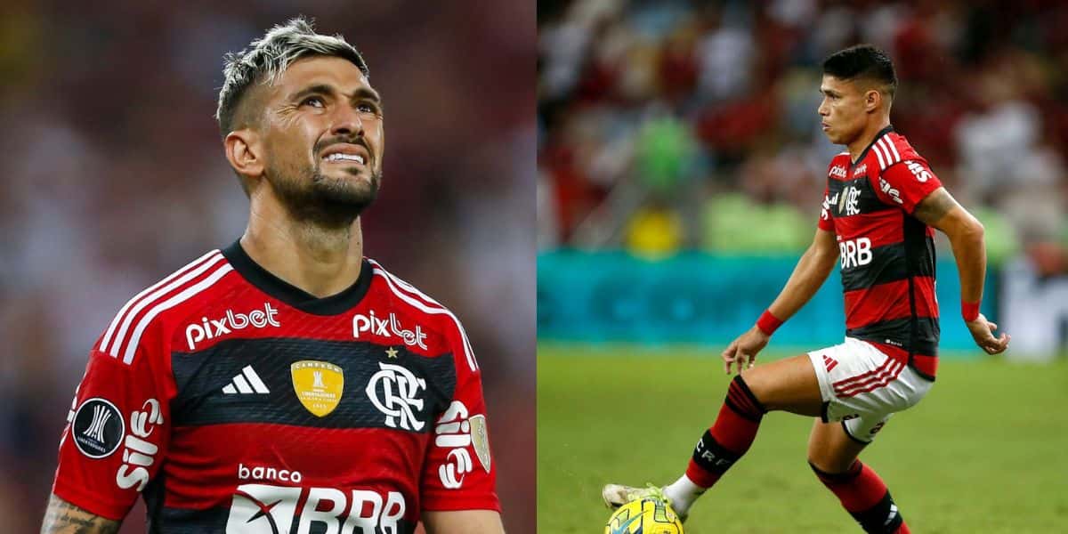 Arrascaeta e Luiz Araújo - (Foto: Internet)