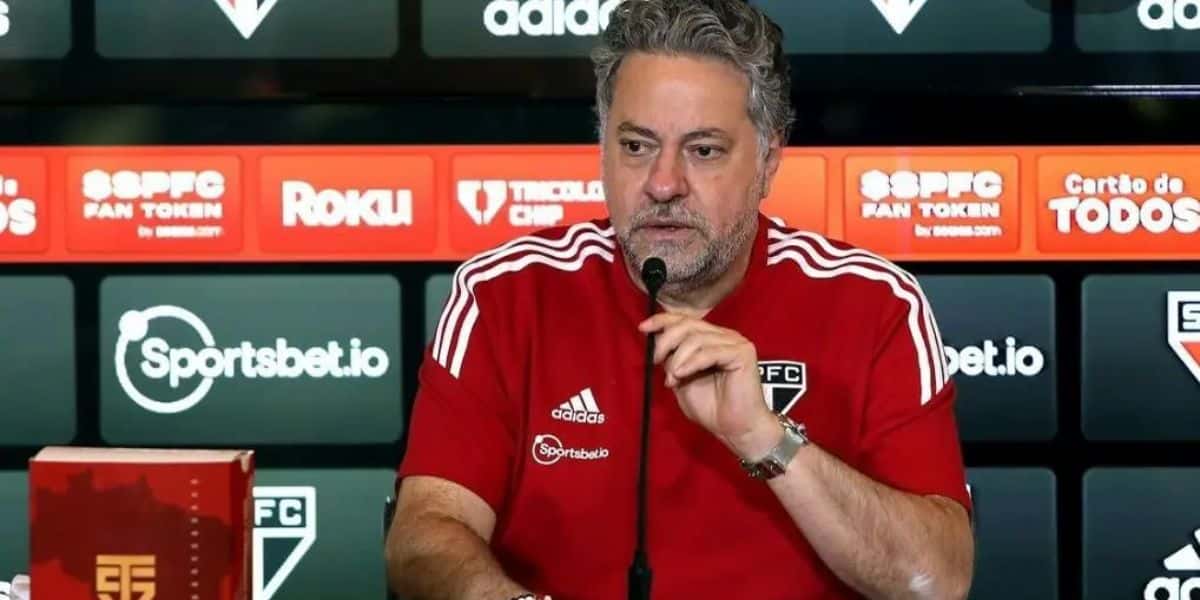 Casares, presidente do São Paulo - (Foto: Internet)
