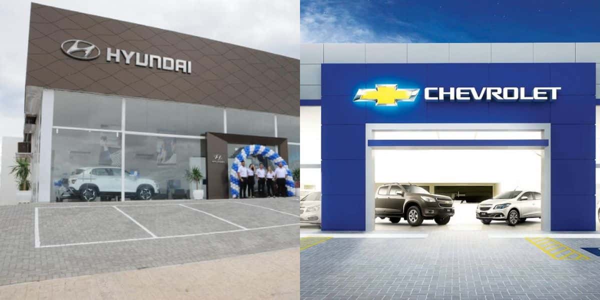 Hyundai derruba preço de carro e assusta Chevrolet (Reprodução: Montagem TV Foco)