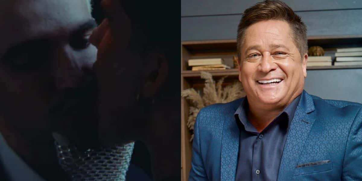 Internautas quiseram saber qual a reação de Leonardo ao assistir vídeo de João Guilherme com Jão (Foto: Reprodução / Montagem TV Foco)