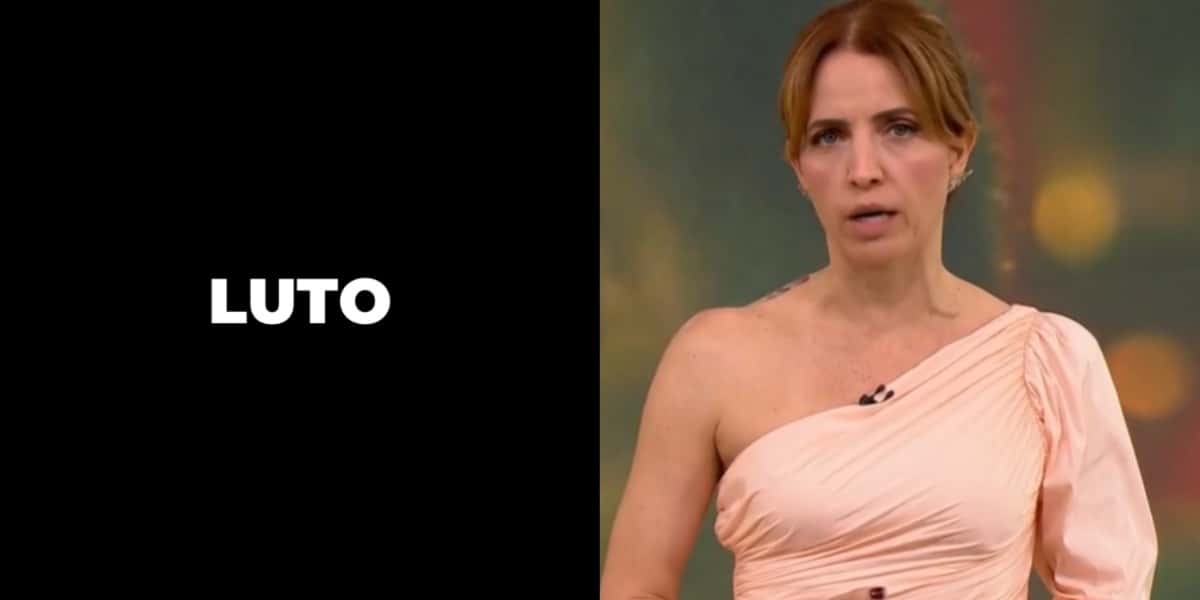 Poliana Abritta deu triste notícia no "Fantástico" (Foto: Reprodução/TV Globo)