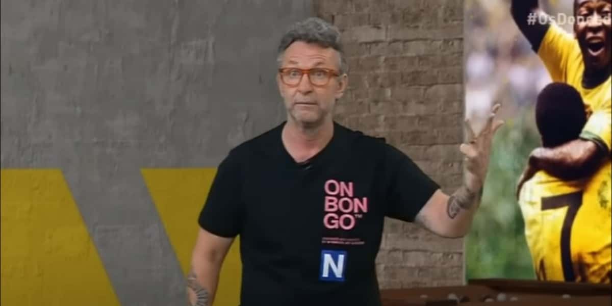 Neto explodiu em audiência de "Os Donos da Bola" (Foto: Reprodução/Band)