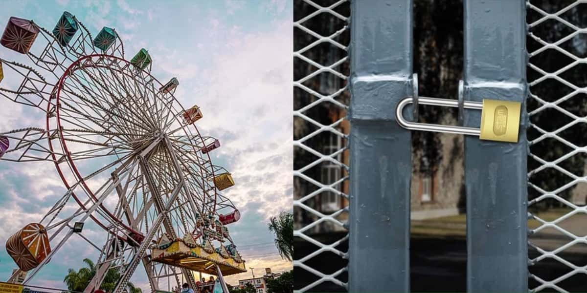 Parque de diversões vai fechar as portas (Foto: Reprodução/ Internet)