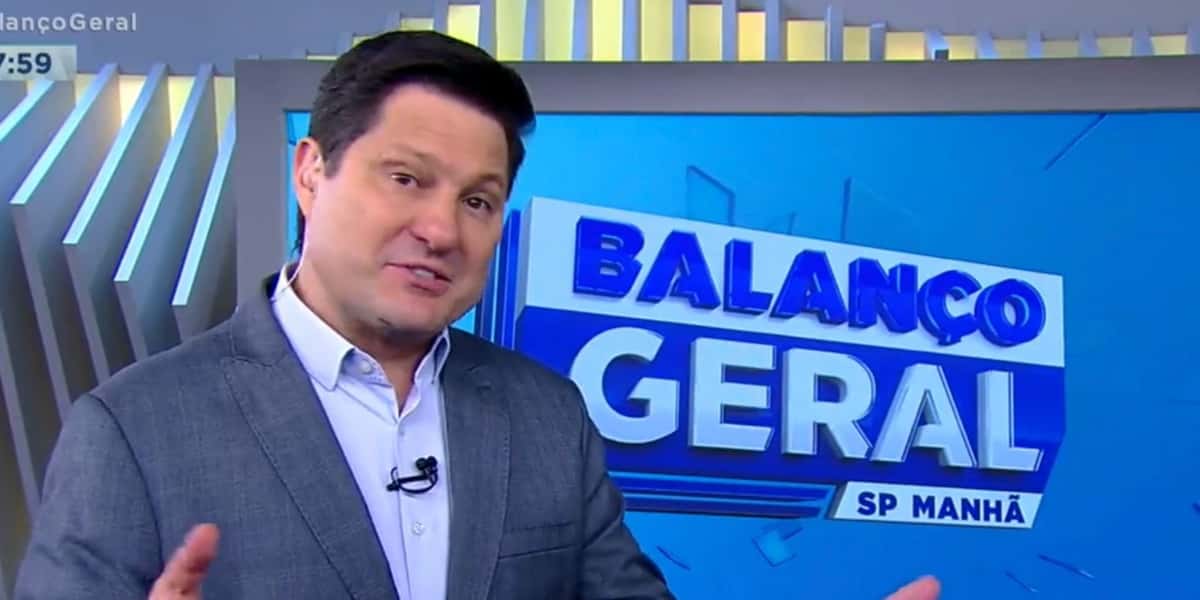 Eleandro Passaia no "Balanço Geral SP Manhã" (Foto: Reprodução/Record)